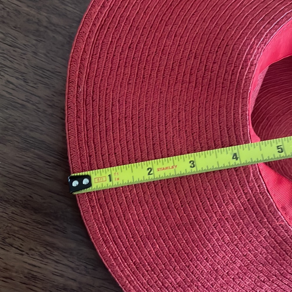 Croft & Barrow red floppy hat‎ - Picture 8 of 10